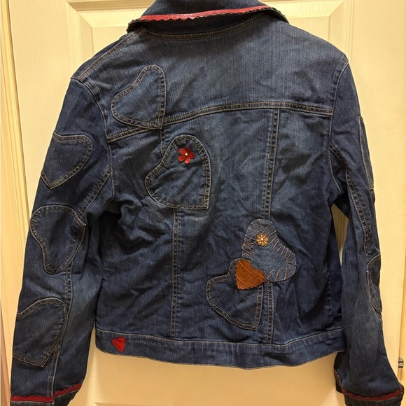 Brighton Heart Appliqué Denim Jacket (Size M) – Style K11086 - Picture 13 of 16